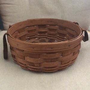 1990 9.5”x4” Handwoven Longaberger Baskets